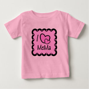 I Love Mema Cute T-Shirt