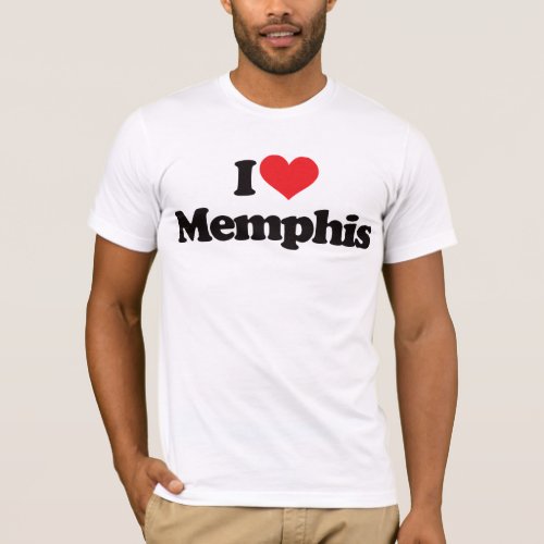 I Love Memphis T_Shirt