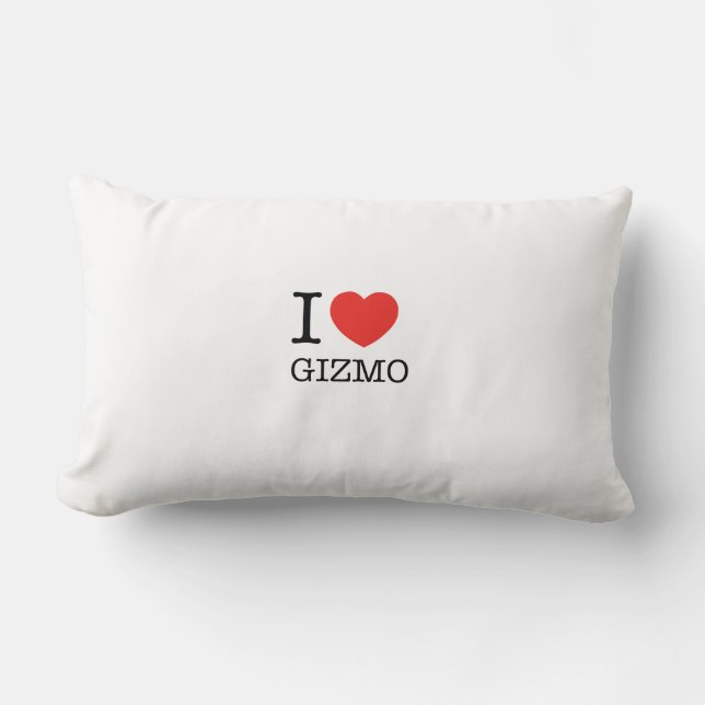 I love merchandize lumbar pillow (Front)