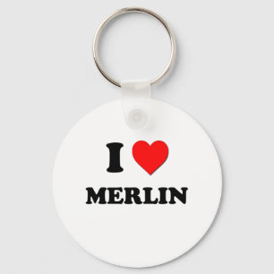 I love Merlin Keychain