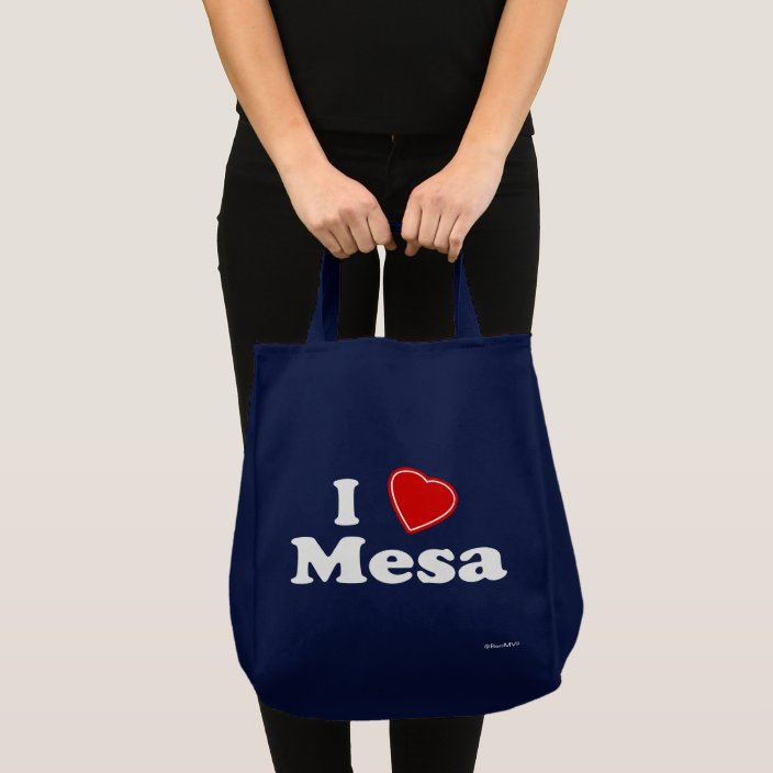 I Love Mesa Tote Bag