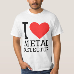 I love metal detector T-Shirt