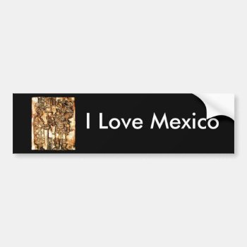 I Love Mexico Bumper Sticker by epclarke at Zazzle