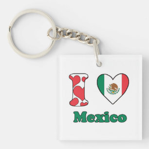I love Mexico Keychain