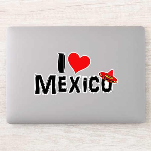 I Love Mexico Sticker