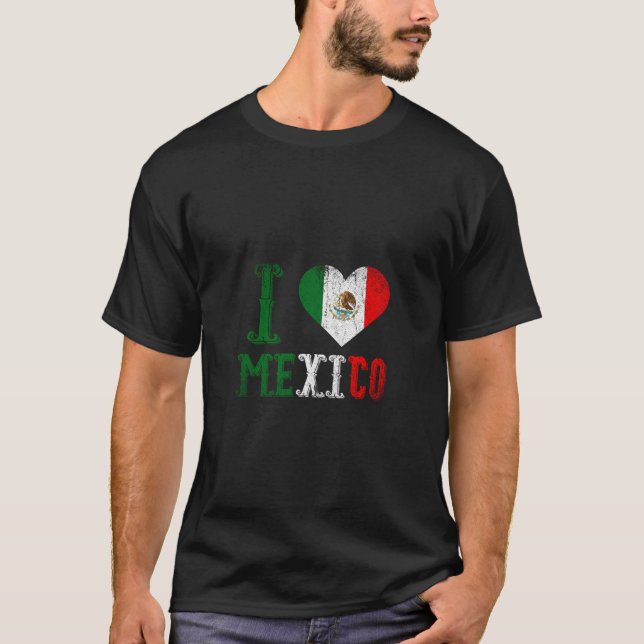 I Love Mexico T-Shirt (Front)