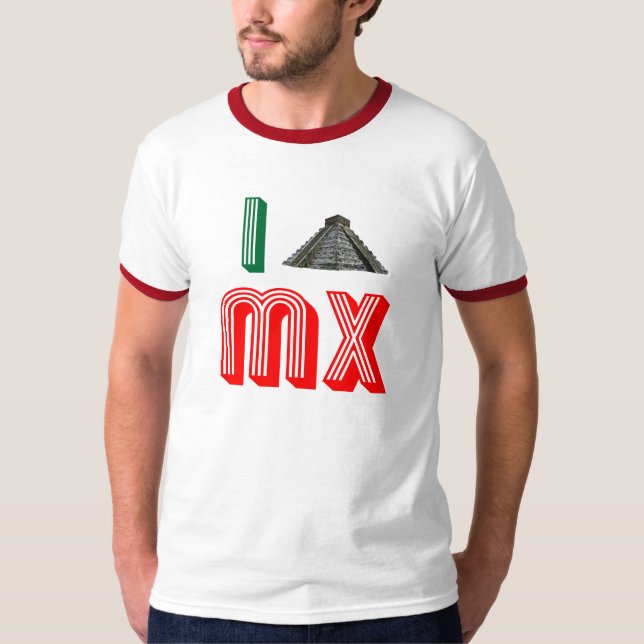 I Love Mexico T-Shirt (Front)