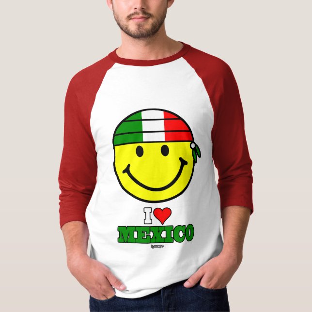 I LOVE MEXICO T-Shirt (Front)
