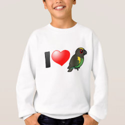 I Love Meyer's Parrots Kids' American Apparel Organic T-Shirt