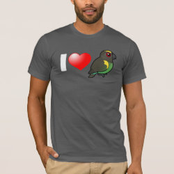 I Love Meyer's Parrots Men's Basic American Apparel T-Shirt