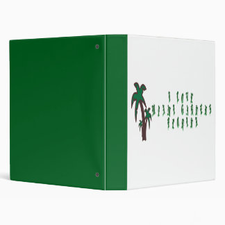 I Love Miami Gardens Florida 3 Ring Binder