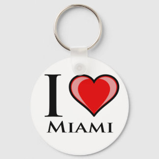 I Love Miami Keychain