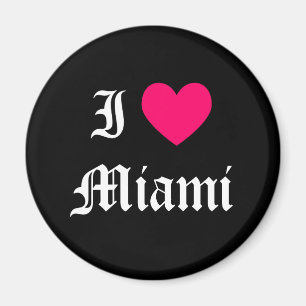 I Love Miami Magnet