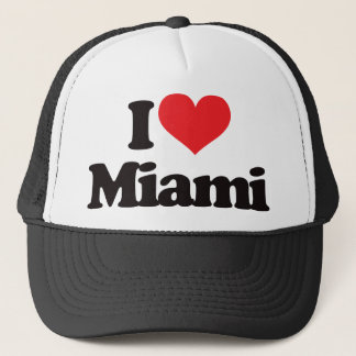 I Love Miami Trucker Hat