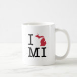 I Love Michigan Coffee Mug at Zazzle