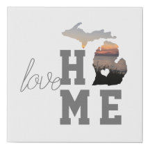 I Love Michigan Home State