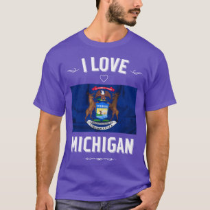 I Love Michigan T-Shirt