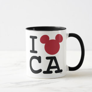 I Love Mickey   California Disneyland Mug