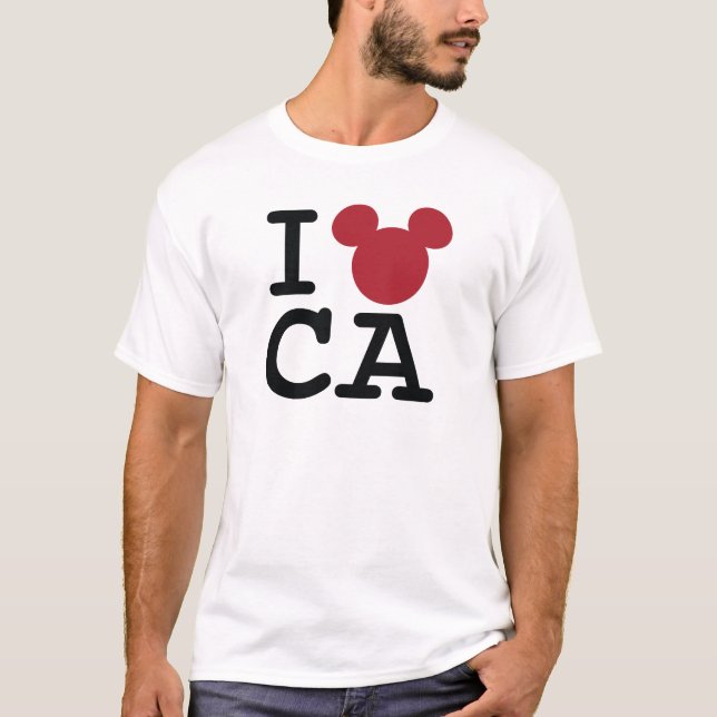 I Love Mickey | California Disneyland T-Shirt (Front)