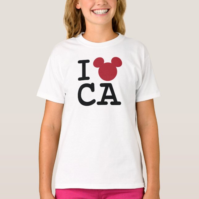I Love Mickey | California Disneyland T-Shirt (Front)