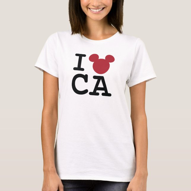 I Love Mickey | California Disneyland T-Shirt (Front)