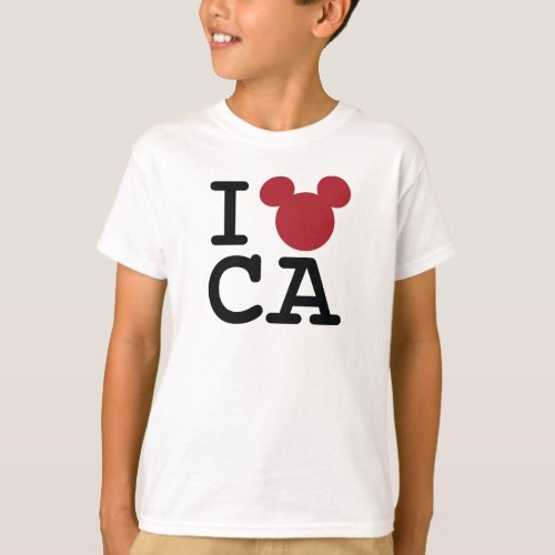 I Love Mickey  California Disneyland T_Shirt
