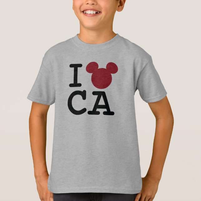 I Love Mickey | California Disneyland T-Shirt (Front)