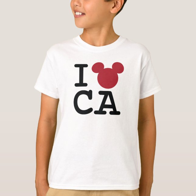 I Love Mickey | California Disneyland T-Shirt (Front)