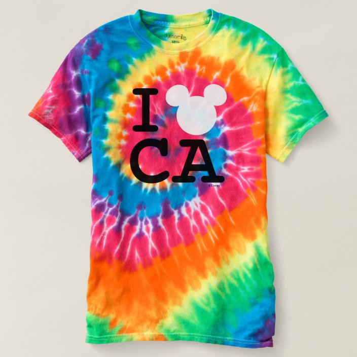 disneyland tie dye shirt