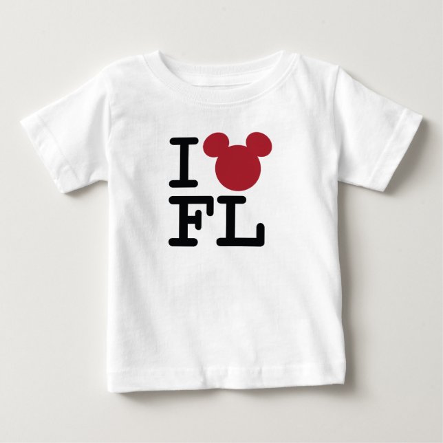 I Love Mickey | Florida Baby T-Shirt (Front)