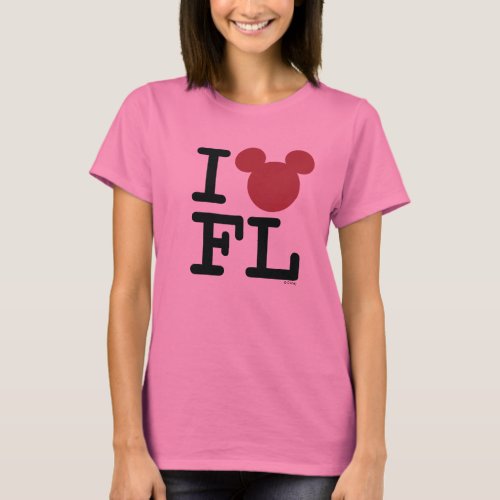 I Love Mickey  Florida Tie_Dye T_Shirt