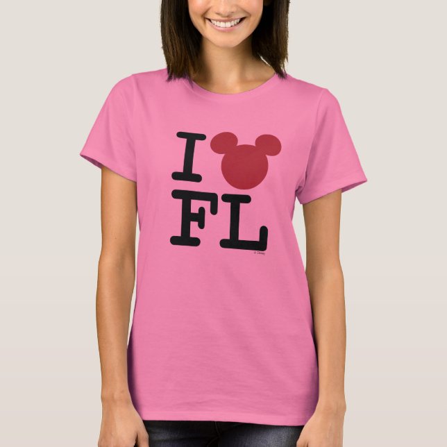 I Love Mickey | Florida Tie-Dye T-Shirt (Front)