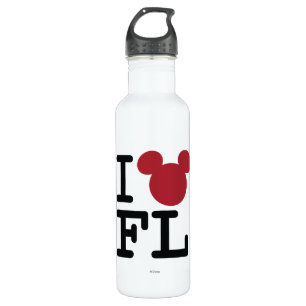 I Love Mickey Florida Water Bottle