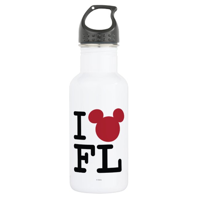 I Love Mickey | Florida Water Bottle (Front)