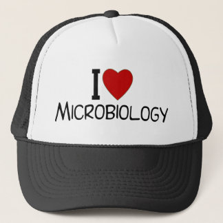 I Love Microbiology Trucker Hat