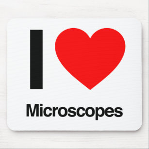 i love microscopes mouse pad