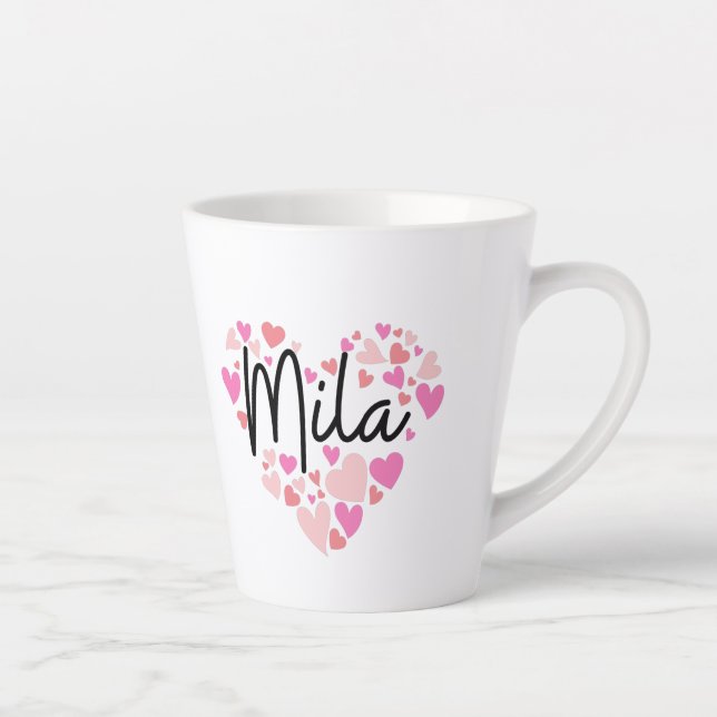 I love Mila Latte Mug (Right)