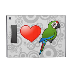 I Love Military Macaws Powis iCase iPad Mini Case with Kickstand