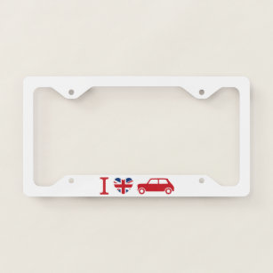 KEEP CALM AND PUT THE KETTLE ON British License Plate Frame-CAN PERSONALIZE 