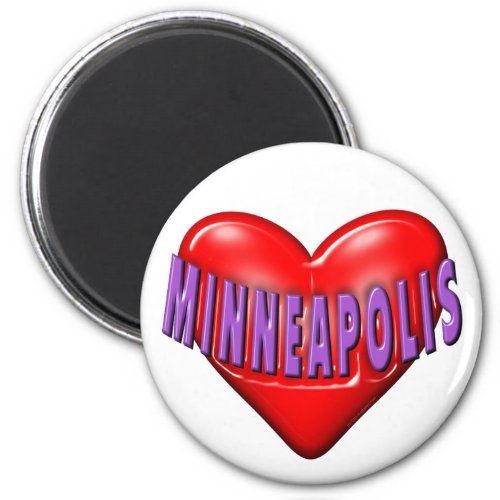 I Love Minneapolis Magnet