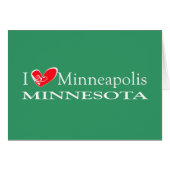 I Love Minneapolis Minnesota (Front Horizontal)