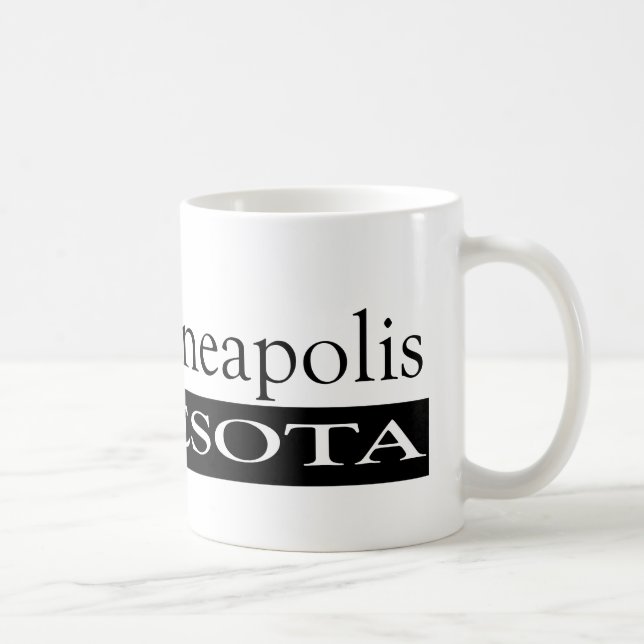 I Love Minneapolis Minnesota Coffee Mug (Right)