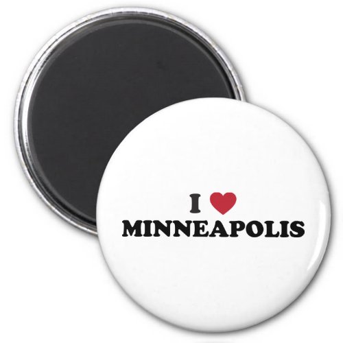 I Love Minneapolis Minnesota Magnet