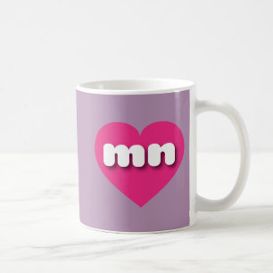 I love Minnesota - mn hot pink heart Coffee Mug
