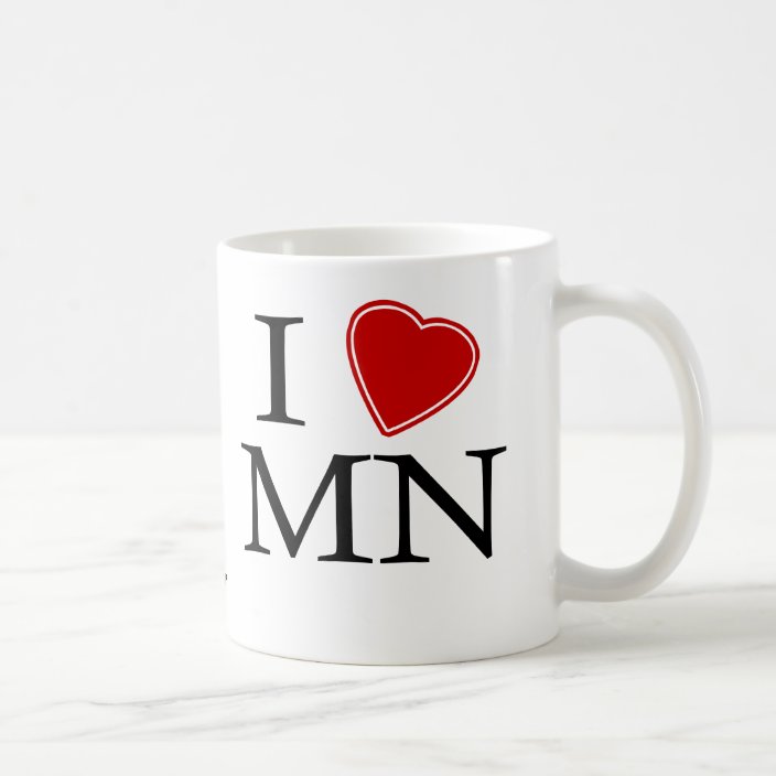 I Love Minnesota Mug