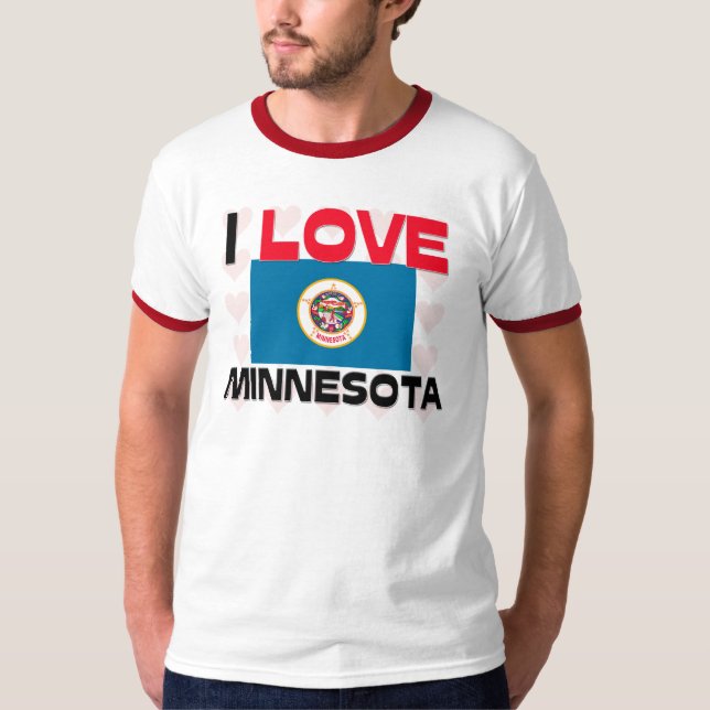 I Love Minnesota T-Shirt (Front)
