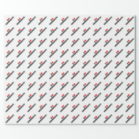 Saranghae Love KPop Finger Heart Korean Wrapping Paper