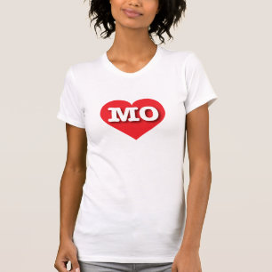 I love Missouri - MO red heart T-Shirt