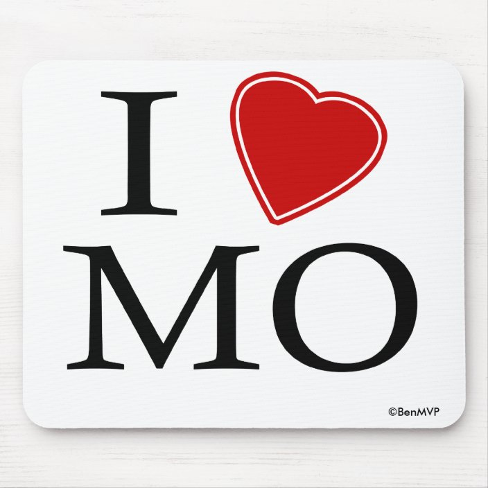 I Love Missouri Mousepad