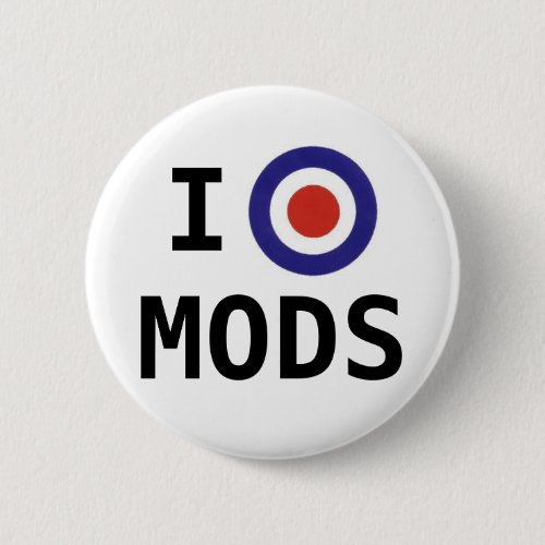 I Love Mods Button